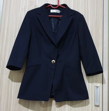 кожанный пиджак: Пиджак, Классическая модель, Италия, 2XL (EU 44)