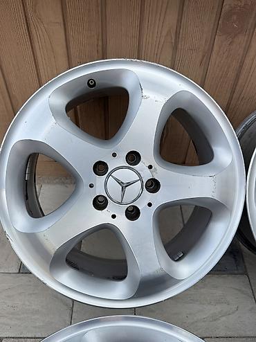 рига 30: Литые Диски R 17 Mercedes-Benz, Комплект, отверстий - 5, Б/у — 5