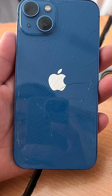 aiphone 13: IPhone 13, Б/у, 128 ГБ, Синий, 79 % — 2