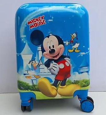 Rančevi, torbe i koferi: Dečji set kofera – Mickey Mouse motiv - Dva kofera (veći i manji) sa — 17