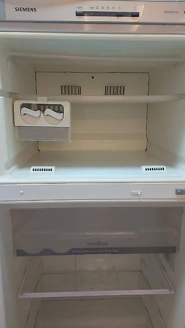 Soyuducular: İşlənmiş 2 qapılı Siemens Soyuducu Satılır, rəng - Gümüşü — 10