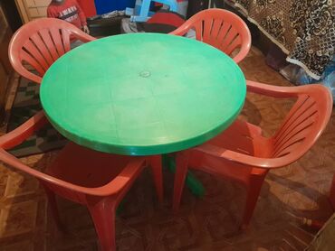 кухонный стол со стульями: Комплект садовой мебели
