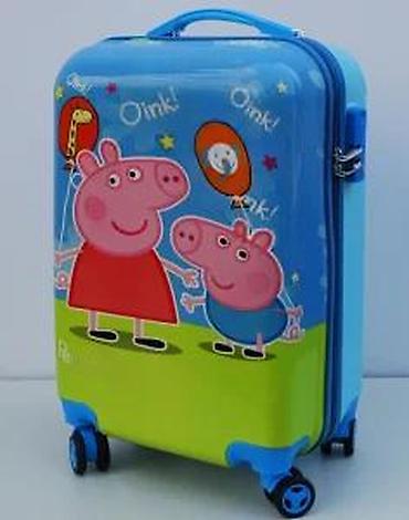 Rančevi, torbe i koferi: Dečji kofer sa motivom Pepa Praseta - Tvrda školjka, lagana i — 17