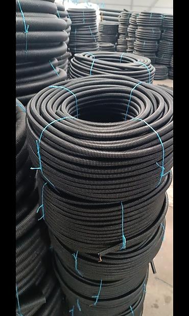 suvarma borulari: Kanalizasiya borusu, Qofralı, Plastik, 150 mm, Yeni — 6