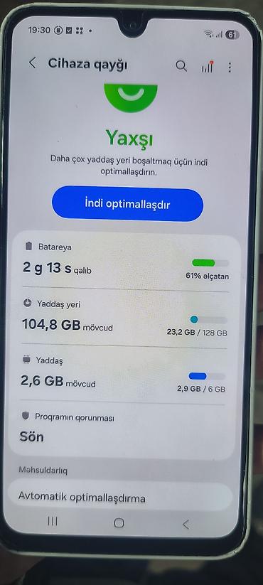 hile mobile: Samsung Galaxy A16, 128 GB, rəng - Ağ, Sensor, Barmaq izi, İki sim kartlı — 4