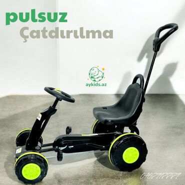 Uşaq velosipedləri: Babyland pedallı top car C 601 Babyland brendindən, metal kuzalı