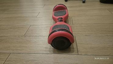 Гироскутеры: HOVERBOARD – Elektrikli özünütarazlı skuter - Rəng: qırmızı-qara - — 4