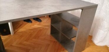 Stolovi: Radni Sto 46 Materijal: Radni sto se izrađuje od univera debljine 18 — 6