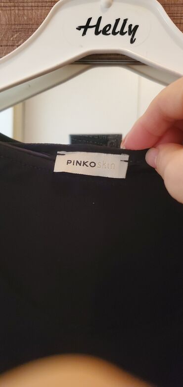 Ziyafət donları: Məhsul: Pinko brendindən axşam paltarı - Rəng: qara - Dizayn — 7