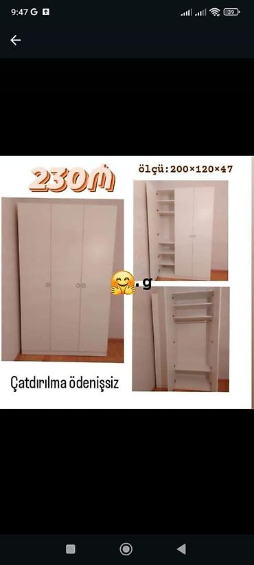 Paltar dolabları, qarderoblar: Dolab yeni qarderob paltar dolabı — 1