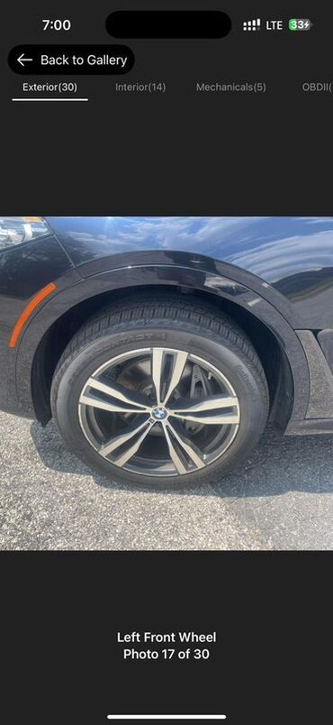 BMW: BMW X7: 2019 г., 3 л, Бензин, Внедорожник — 16