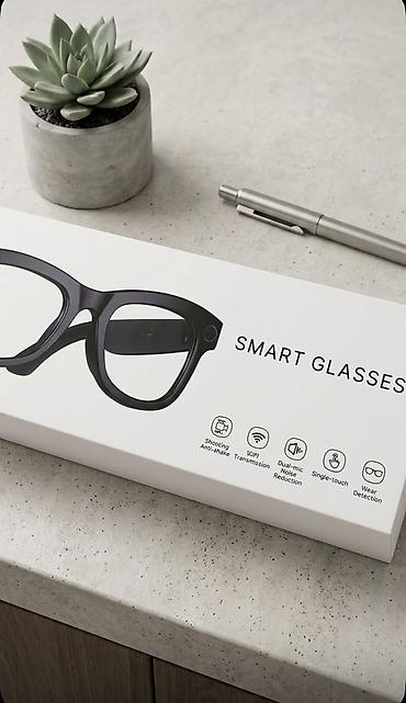 eynək cərcivələri: Smart Glasses – çoxfunksiyalı ağıllı eynək Xüsusiyyətlər: - — 1