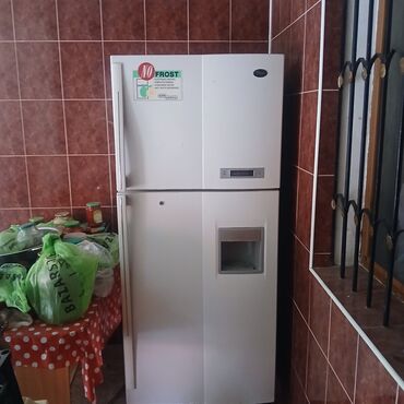 i̇şlənmiş soyuducu satilir: 2 qapılı Soyuducu Satılır, rəng - Ağ