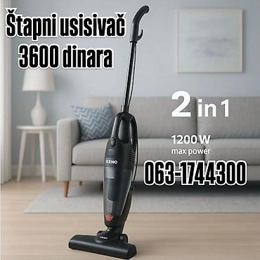 garmin srbija: Štapni usisivač KENO – 2 u 1 - Snaga: 1200 W (max power) za snažno — 1