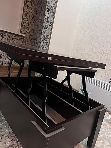 Столы-трансформеры: Стол трансформер Для зала, Раскладной стол, цвет - Черный — 3