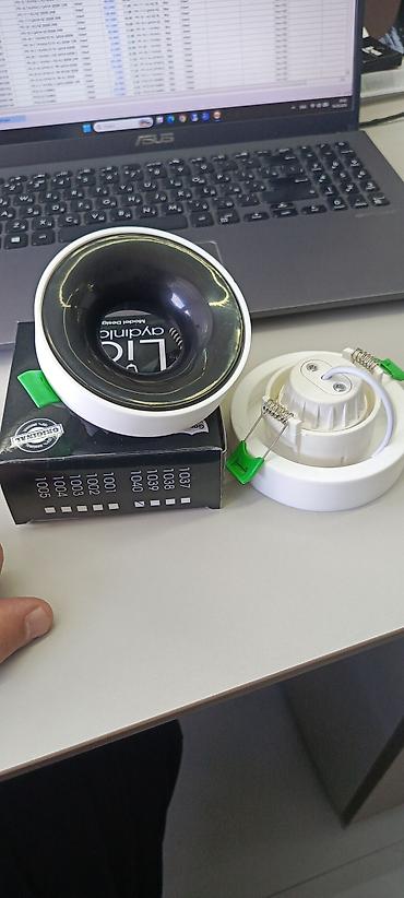 qelem seti: LED spot işıq üçün quraşdırma seti (gövdə + COB lamp) - Tavan üçün — 2