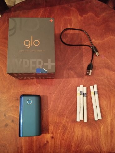 Чайники: Məhsul: Glo Hyper+ tütün qızdırma cihazı Xüsusiyyətlər: - Rəng: tünd