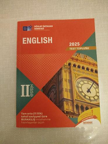 İngilis dili Testlər 11-ci sinif, DİM, 2-ci hissə