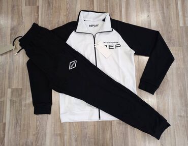 tech fleece muski: Replay muška trenerka 

Novo
Pamuk double face
Veličine xl 2xl 3xl