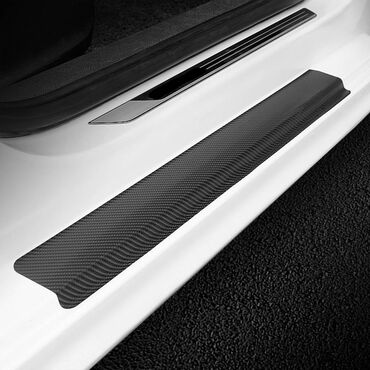 Tuning oprema: Stikeri za prag automobila - karbon PORSCHE Stikeri za prag — 7