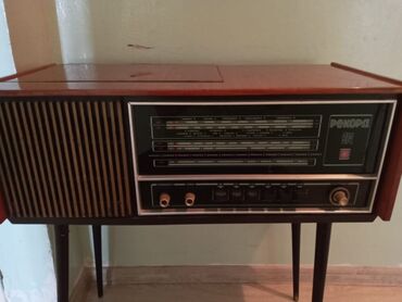 Аудиотехника: "Rekord" markalı radiovaloxudan SSRİ istehsalı. İşlətməmiş təzə,ideal