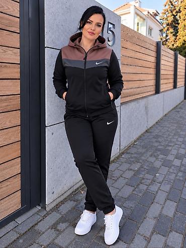 latex helanke: Nike ženska trenerka za punije dame NOVO Novo Mokra likra Veličine — 1