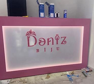 Reklam lövhələri: Xüsusi vitrin və fasad üçün hazırlanmış reklam lövhələri və işıqlı — 5