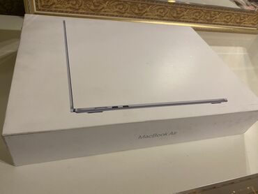 apple notebook: Apple MacBook Air noutbuku — orijinal qutuda. Xüsusiyyətlər (qutudakı