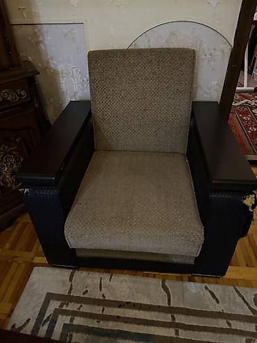 bag stullari: İşlənmiş, Künc divan, 2 kreslo, Kreslo, Bazalı, Açılan — 4