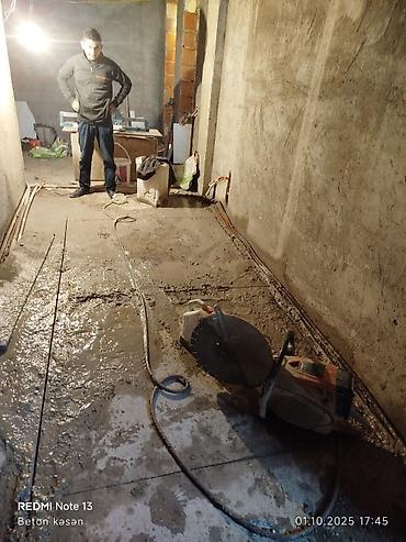 masallı makler: Beton kəsmə beton deşmə xidməti Karot - HILTI DD 200 / 350 ilə 25 ° — 6