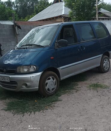 передний бампер опель вектра б: МиленаМинивэн Nissan Serena синего цвета, модель 1999 года, оснащенный