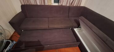 Divan və masa dəstləri: Künc divan, Açılan, Bazalı, Parça