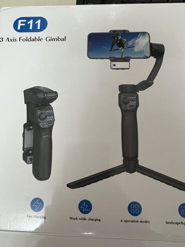 30 manata telfon: Gimbal F11 stabilizator. Sadəcə qutudan açmışam. İşlətməmişəm. Temudan