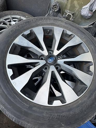 h: Колеса в сборе 225 / 60 / R 18, Лето, Б/у, Комплект, Легковые, Литые, отверстий - 5 — 1