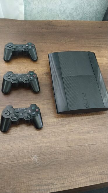 playstation 3 цена в оше: Ps3 super slim 500 gb icinde oyunarda var elave oyunar yaza bilersiz