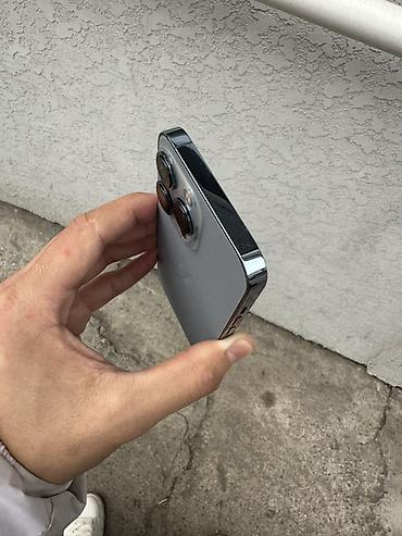 Apple iPhone: IPhone 13 Pro, Б/у, 512 ГБ, Sierra Blue, Чехол, 77 % — 1