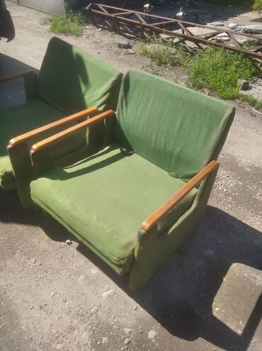 мебел кресло: Кресло-кровать, Б/у