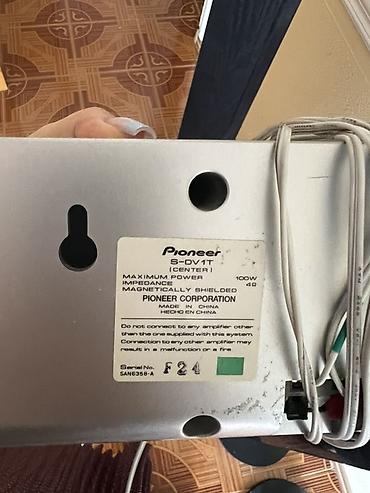 qapı dinamikleri: Pioneer S-DV1T sütun akustikası – 4 ədəd hündür “tower” tipli dinamik — 7