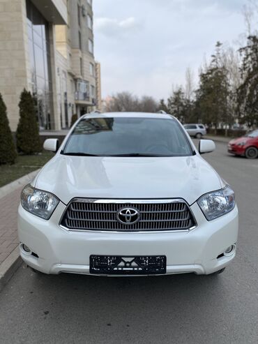 Toyota: Toyota Highlander: 2008 г., 3.3 л, Вариатор, Гибрид, Внедорожник