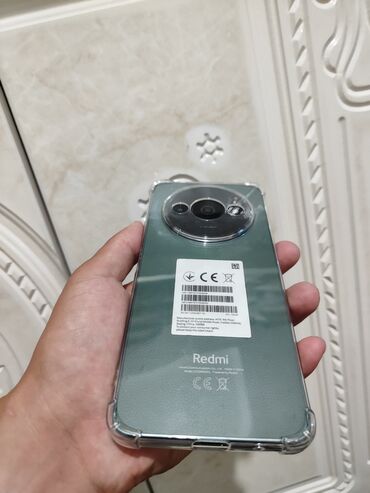 Redmi: Redmi, Redmi A3, Б/у, 128 ГБ, цвет - Зеленый, 1 SIM, 2 SIM