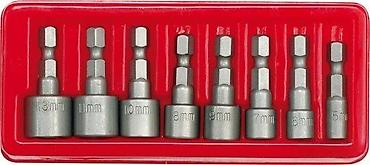 polirke: Set magnetnih nasadnih bitova za odvijač/bušilicu – 8 delova - Tip — 1