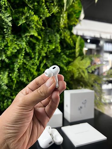 наушники apple airpods 1: 🎧 AIRPODS PRO 2 🔥 💎 Стильный дизайн и комфорт каждый день! 🎶 — 3