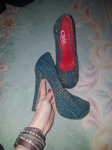 Ženska obuća: Chic kozne zimske cipele salonke, kao nove! Kupljene u chic radnji u — 3