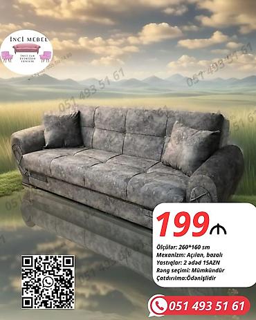 Divanlar: Divan-kravat, Yeni, Açılan, Bazalı, Parça, Ödənişli çatdırılma — 1