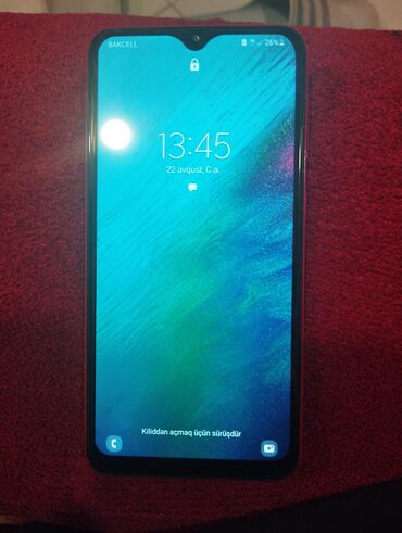 işlənmiş telefonlar a10: Samsung Galaxy A10, 32 GB, rəng - Qırmızı, Face ID