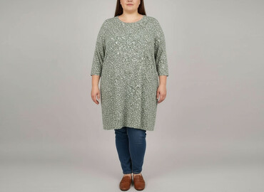 sukienki wieczorowe duże rozmiary allegro: Janina, Women`s dress, size 5XL