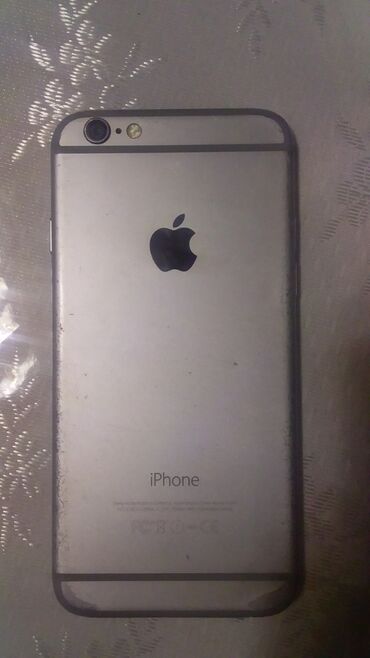 apple 4s: IPhone 6, 16 GB, Gümüşü