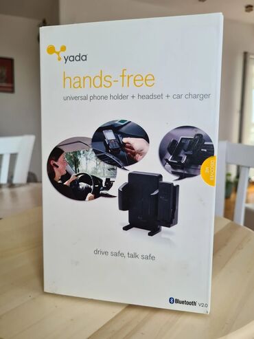 izrada pecenjara od metala: Handsfree uredjaj sa drzacem za telefon i bubicom Yada Potpuno