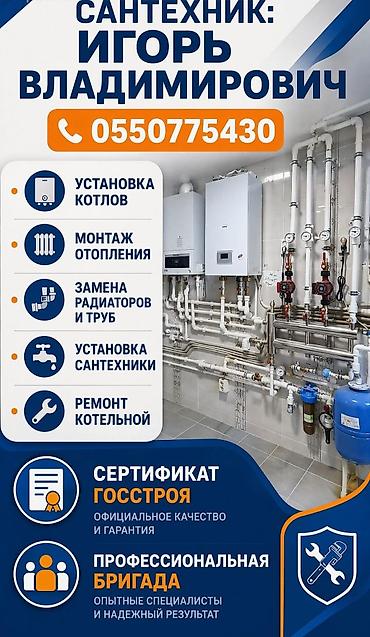 электрический насос: Сантехнические услуги. Профессиональный монтаж, ремонт и обслуживание — 1