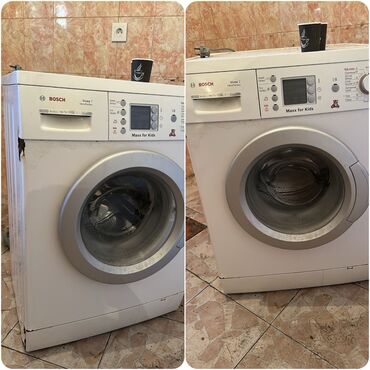 Стиральная машина Bosch, 6 кг, Б/у, Автоматические, Есть сушка, Самовывоз